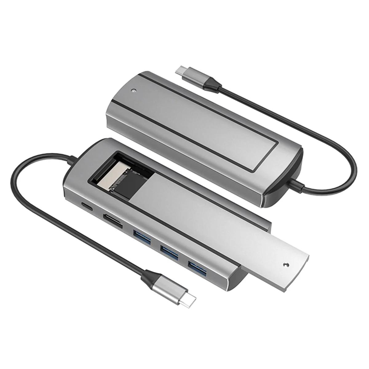 ũ ġ ִ M.2 SSD  USB C ŷ ̼, ƮϿ USB 3.0, CŸ Ʈϰ ȣȯ , 6-in-1